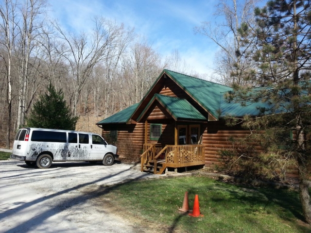 Guest House and All Saints van