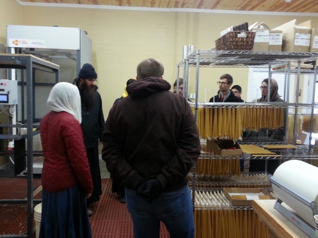 Candle factory tour
