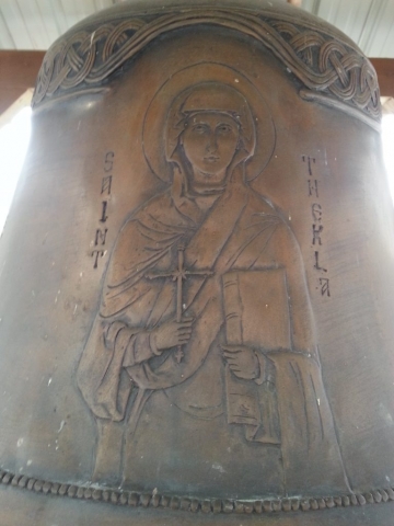 Bell in Bell Tower Saint Thekla