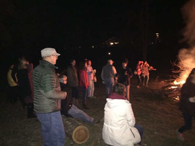 Church family joined students in the fun