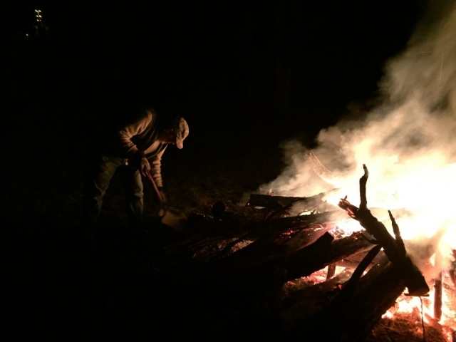 Howard manages the fire