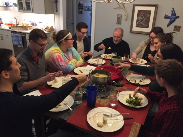 Cheese Fondue night!