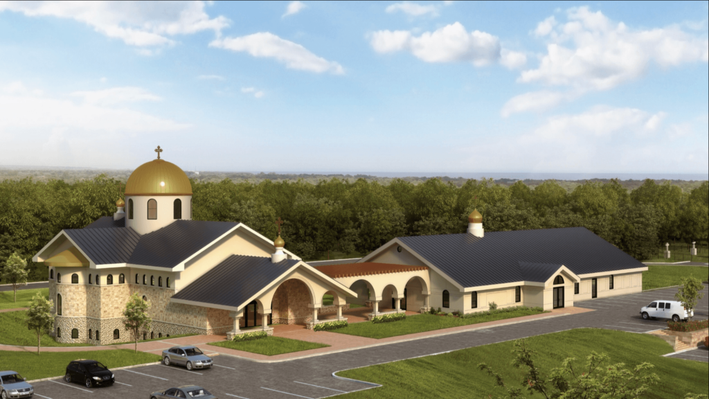 All Saints Orthodox Church Concept Rendering